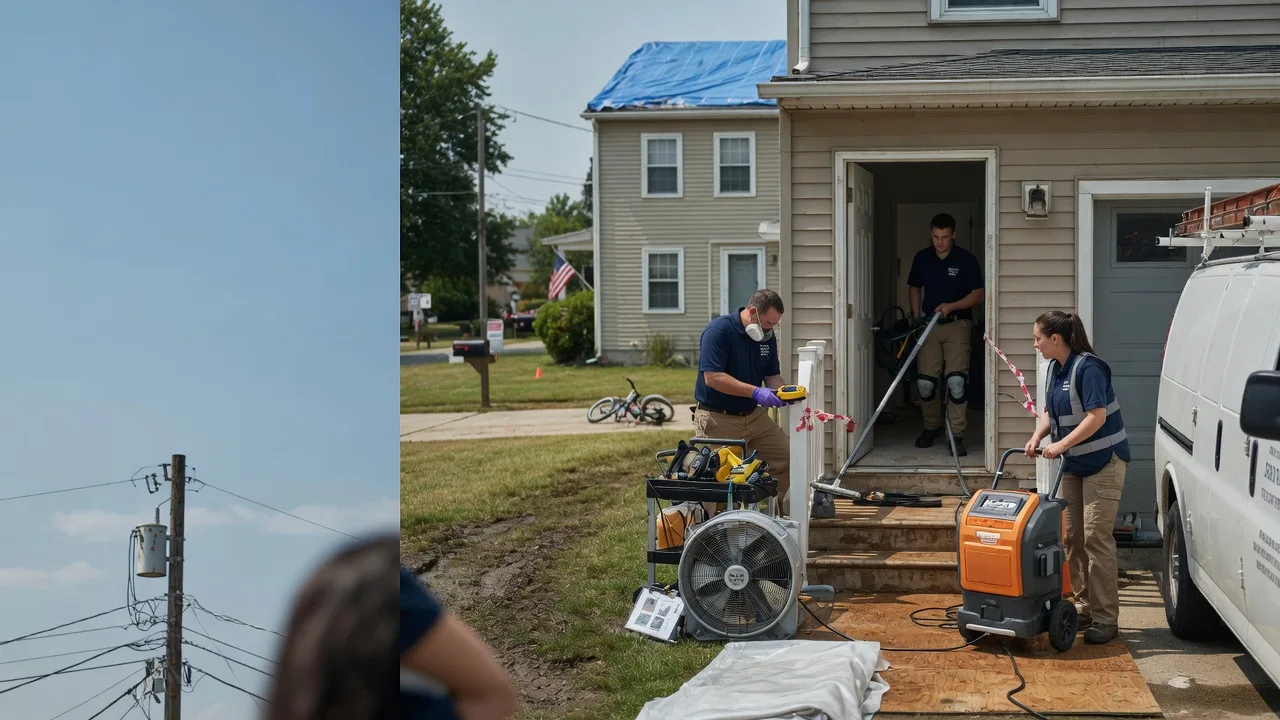 Water Damage Repair in Bay Port, MI near me